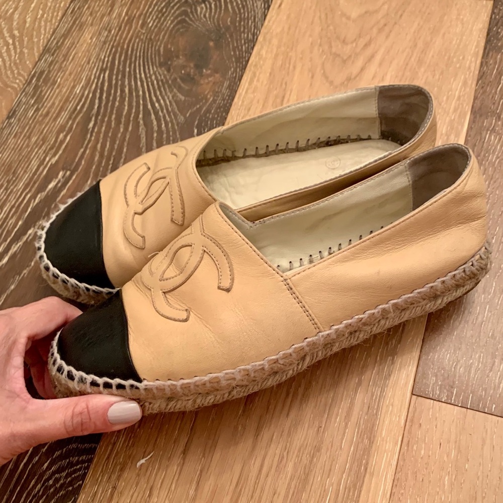 CHANEL Espadrilles Size 6